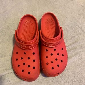 Red Classic Crocs